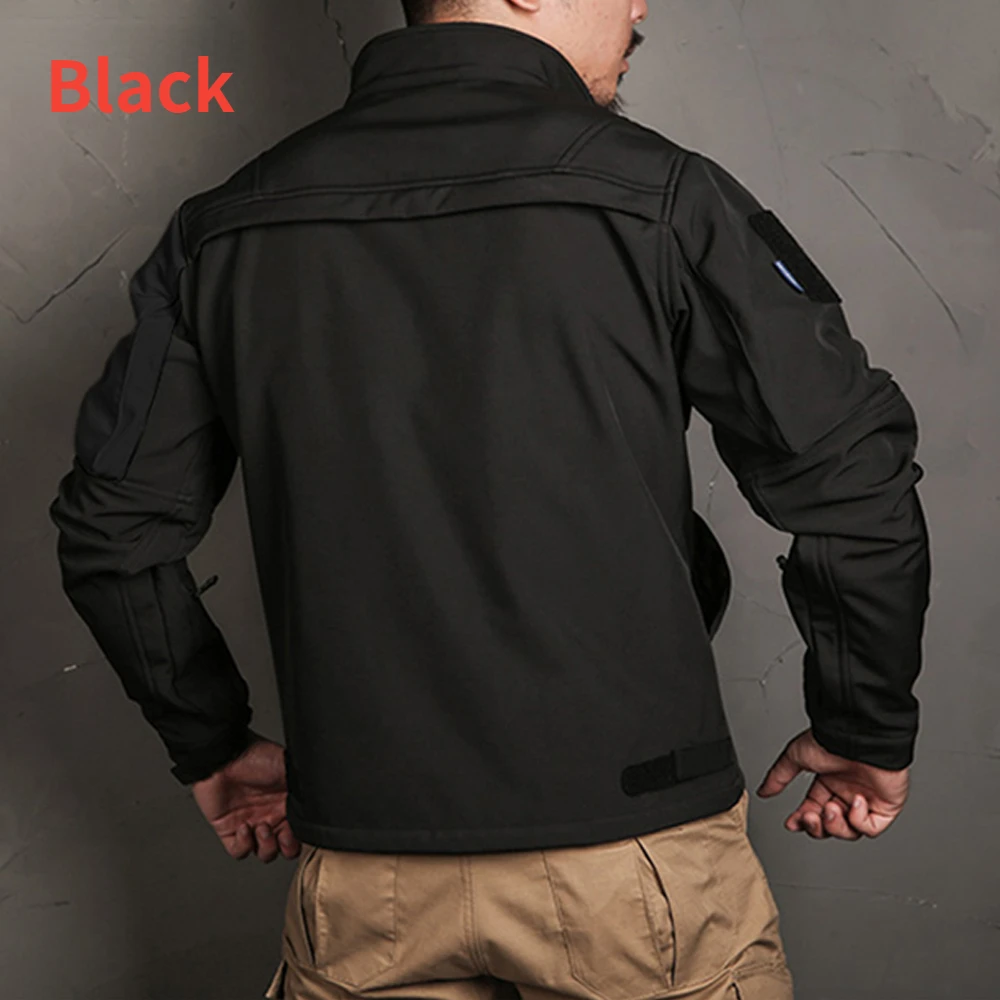 Men's Tactical Sets Winter Sha - Windproof Jacket Softshell 评论和价格