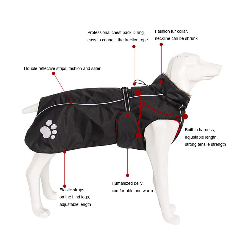 High Quality 5XL Large Dog Clo - Quality Winter Clothing Jacket 评论和价格