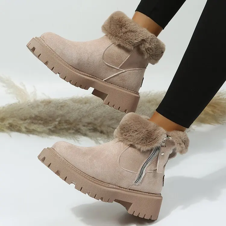 Women's Winter Snow Boots Warm - Snow Boot Fur Lined 评论和价格