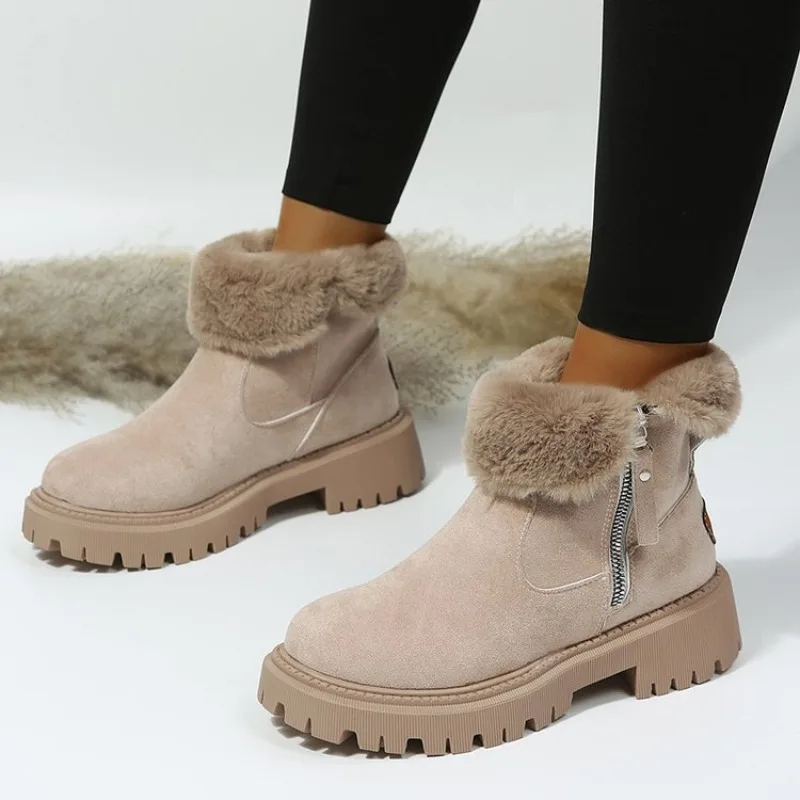 Women's Winter Snow Boots Warm - Snow Boot Fur Lined 评论和价格