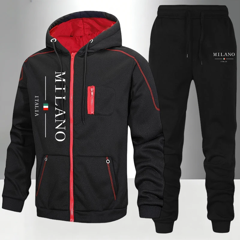 italy Fashion Men's Set/Coat/P - Winter Clothing Matching 评论和价格