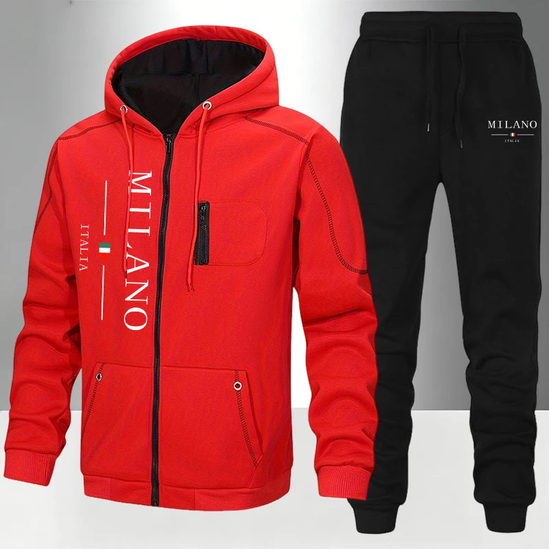 italy Fashion Men's Set/Coat/P - Winter Clothing Matching 评论和价格
