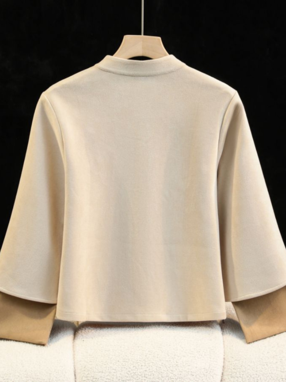 Women's Reformed Qipao Sweater - Winter Clothing Dress Up 评论和价格