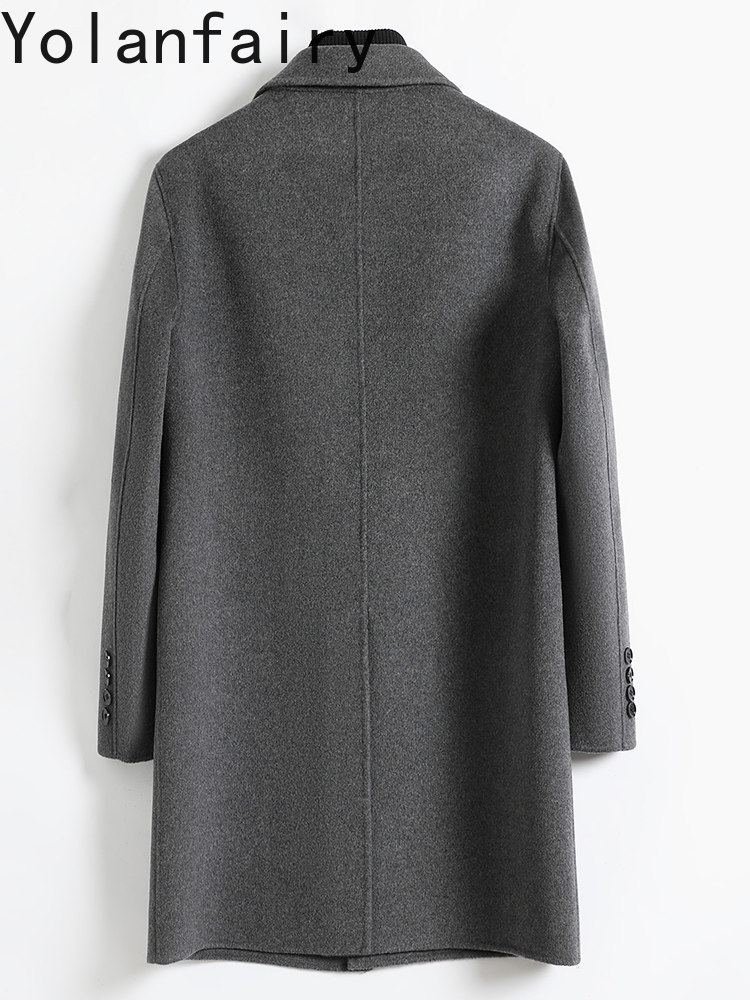 YOLANFAIRY 95% Wool Coats for  - Quality Winter Clothing Jacket 评论和价格