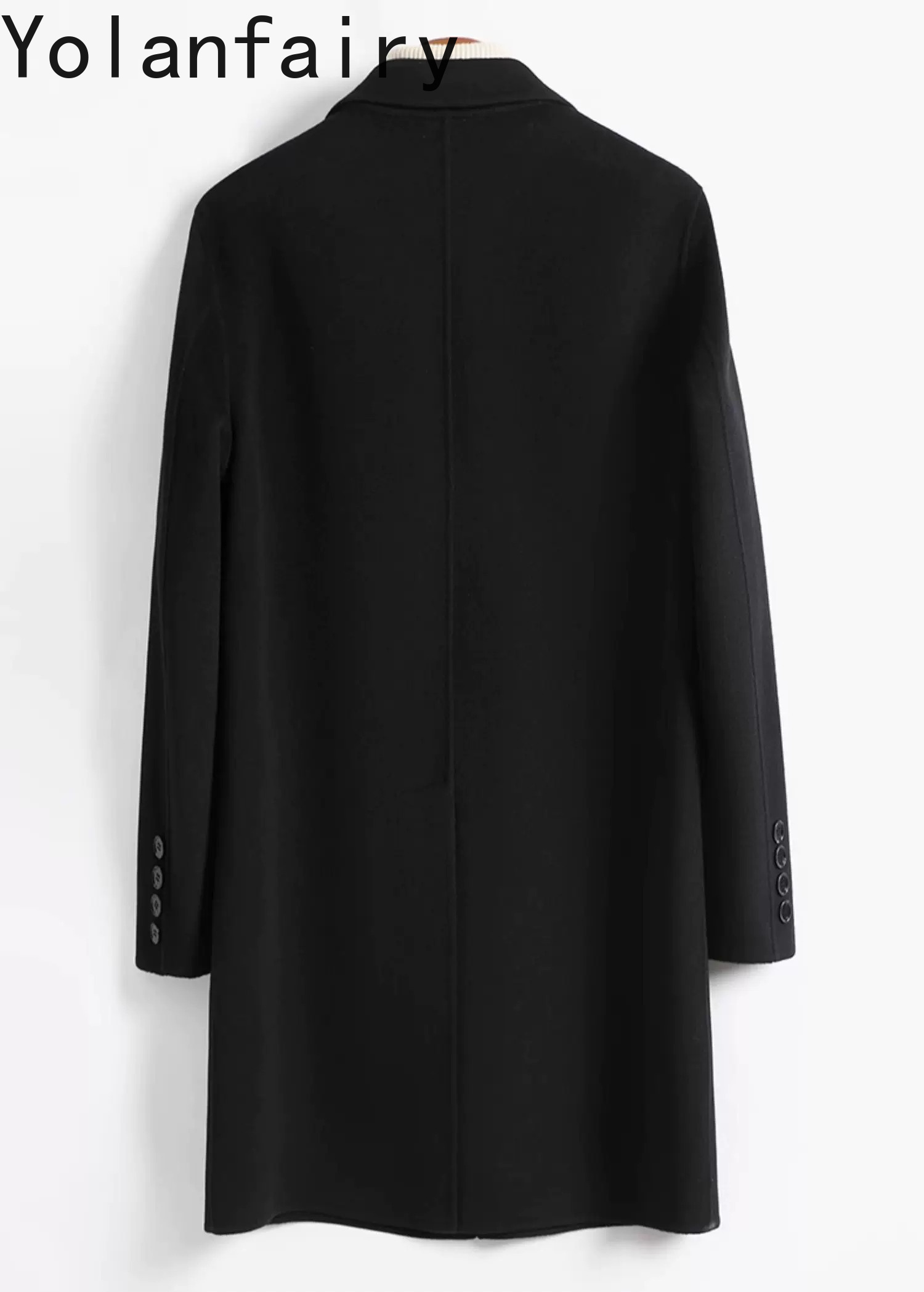 YOLANFAIRY 95% Wool Coats for  - Quality Winter Clothing Jacket 评论和价格