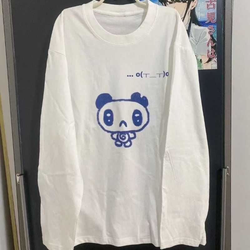 Kimutomo T Shirts Women Cartoo - Winter Clothing Aesthetic 评论和价格