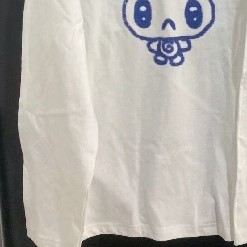 Kimutomo T Shirts Women Cartoo - Winter Clothing Aesthetic 评论和价格