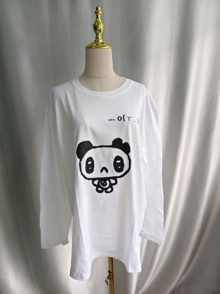 Kimutomo T Shirts Women Cartoo - Winter Clothing Aesthetic 评论和价格